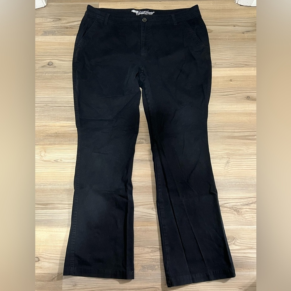 Old Navy Sweetheart Black Flares Trousers